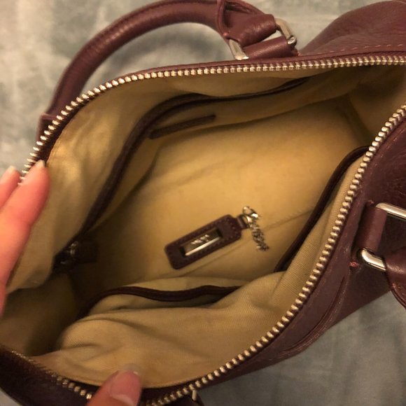 Cole Haan Burgundy Leather bag - Picture 5 of 6